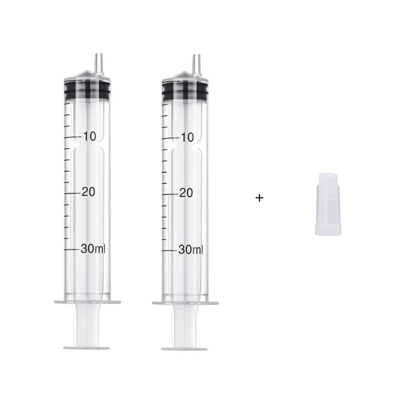 1/5/10/20pcs Plastic Syringes Hydroponic Measure Perfume Rinse Disposable Sampler Injector Measuring Injection Syringe