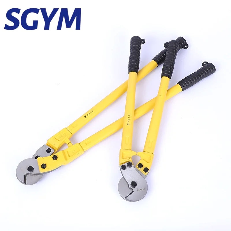 1pcs 450mm 18" For 5MM-6MM pvc Wire Rope Heavy duty cutter for Steel sling scissor for steel wire rope cable