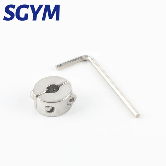 5/10 PCS 316 Stainless Steel Wire Rope Grip Stop Single Pivot Cable Suspension Round Clamp Cable Clip Hexagon Grub Screw Bolts