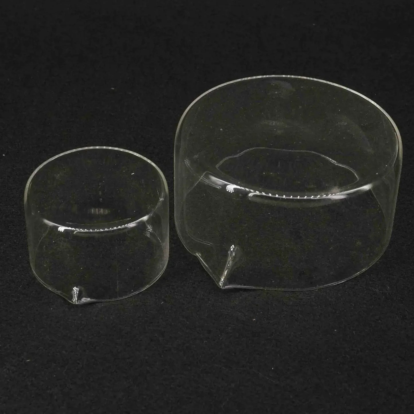 Lab Glass Crystallizing Dishes 60/90/100/125mm O.D with Spout Crystallization Experiment - KiwisLove
