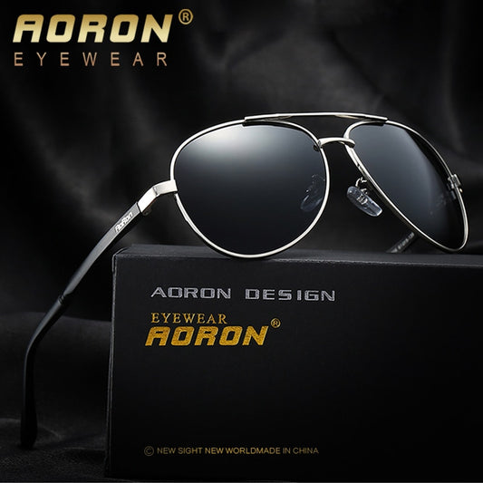 AORON Vingate Men Sunglasses Polarized Women Retro Original Brand Glasses Luxury Goggoles Classic Anti Glare - KiwisLove