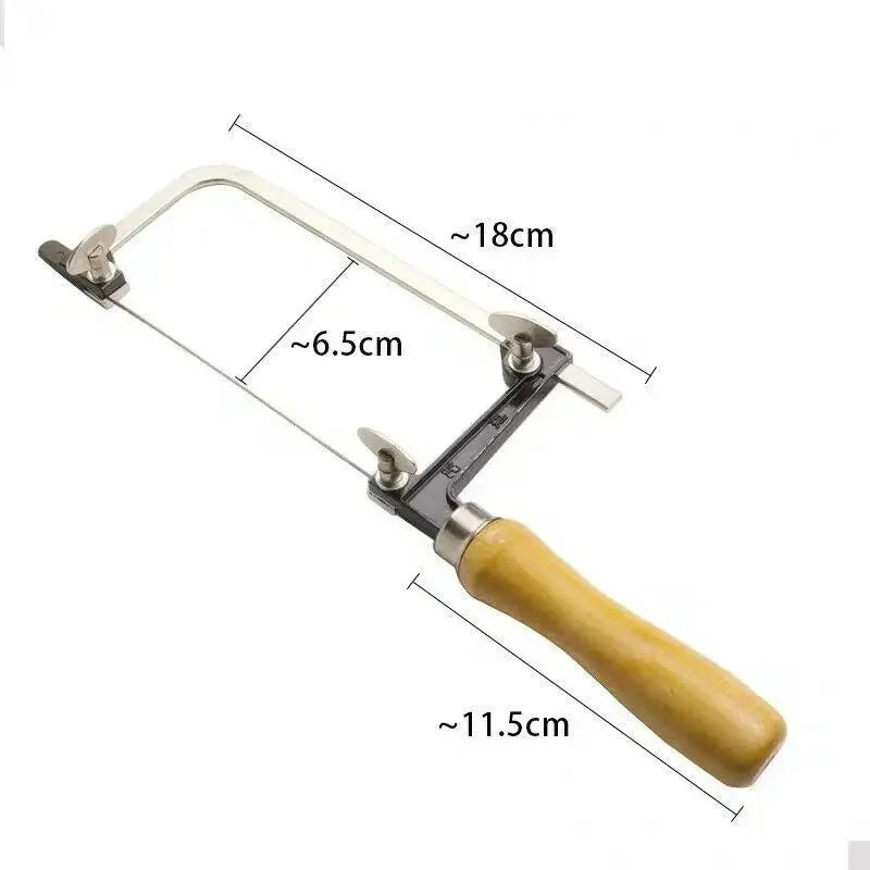 Jeweler\'s Saw Frame kit with Blades Adjustable Jewelers  Precision Cutting Metal Saw Jewelry Making Tool ﻿