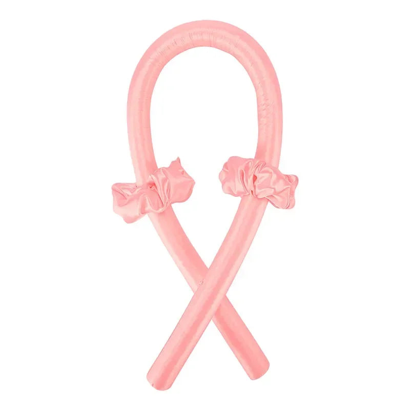 Heatless Curling Rod Headband No Heat Silk Curls Ribbon Hair Rollers Sleeping Soft Headband Lazy Hair Curlers Hair Styling Tools - KiwisLove