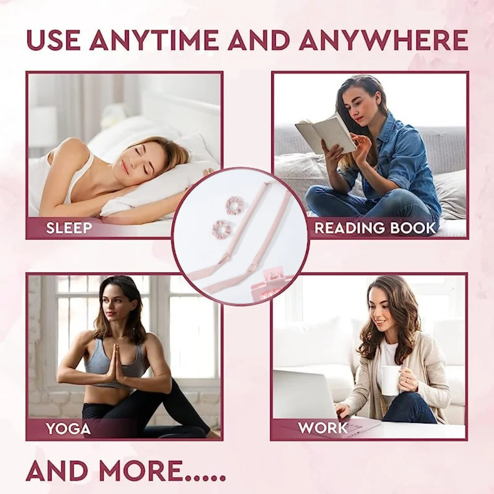 Heatless Curling Rod Headband No Heat Ribbon Hair Rollers Silk Curls Lazy Hair Curlers Sleeping Soft Headband Hair Styling Tools - KiwisLove