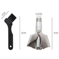 Nose Hair Trimmer For Men And Women Stainless Steel Manual Nose Hair Razor No Noise Washable Nose Hair Trimmer Manual Shaver - KiwisLove