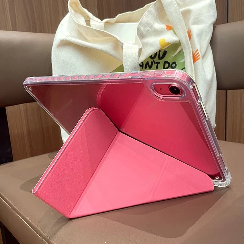 Y-Standing Case for iPad (A16) 11th 10th Gen Case 11 Inch 2025 for iPad Air11 13'' M3 M2 Pro11 12.9'' 13'' M5 M4 Case Sleep Wake