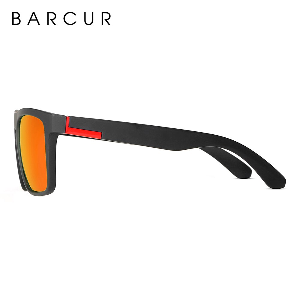 BARCUR NEW Polarized Sunglasses Men Driving Shades Male Sun Glasses For Men Oculos de sol - KiwisLove