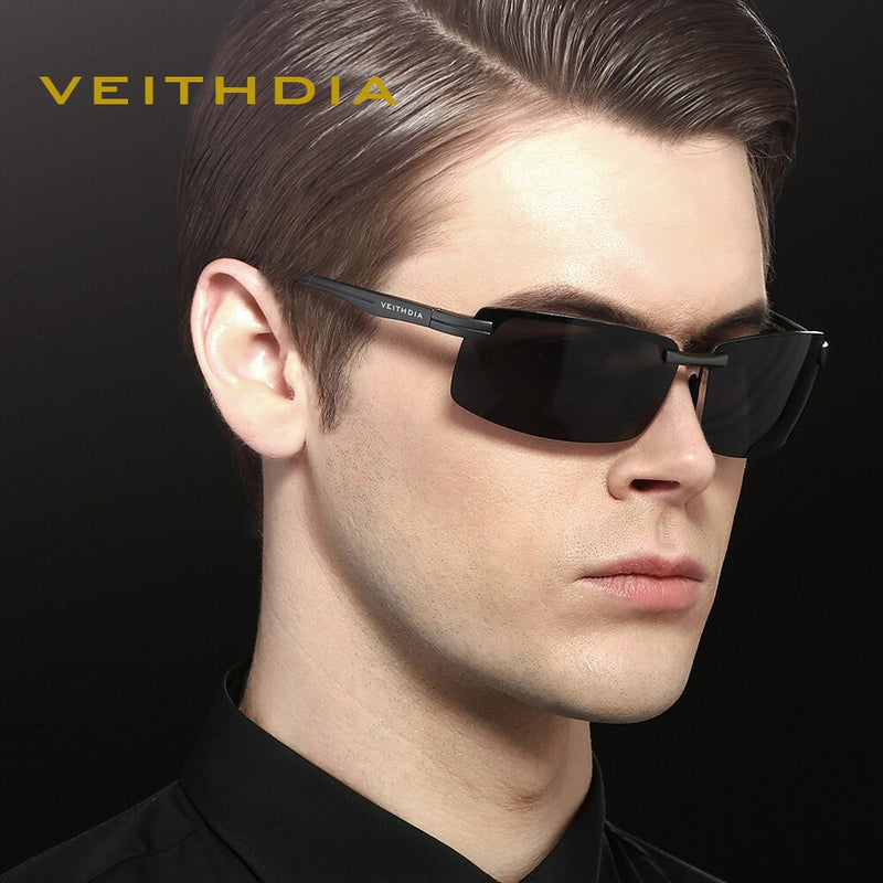 VEITHDIA Brand Sport Sunglasses  Aluminum Eyeglasses Polarized Lens Vintage Eyewear Male Driving Sun Glasses For Men/Women V6510 - KiwisLove