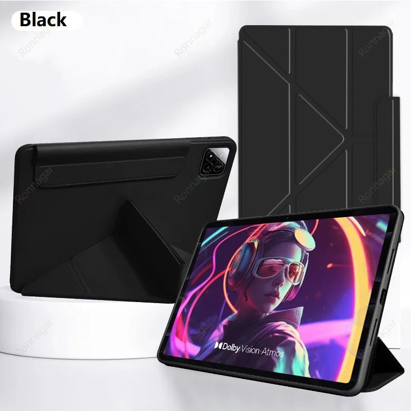 Y folding Funda for Xiaomi Mi Pad 8 11.2 Case 2025 for XiaoMI 6 5 11inch for Redmi Pad 2  SE 11 12.1 Auto Wake/Sleep Stand Cover
