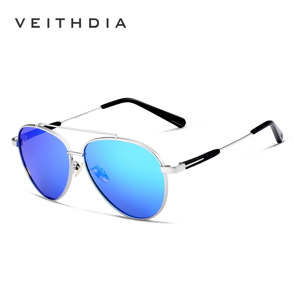 VEITHDIA Brand Sports Men Sunglasses Polarized UV400 Lens Outdoor Driving Eyewear Stainless Steel Sun Glasses For Male V2844 - KiwisLove