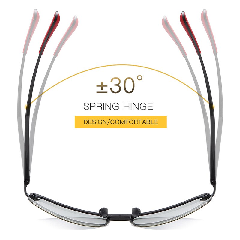 AORON New Aluminum Frame Sunglasses Men's Polarized Sun Glasses Driver Driving Sunglasses UV400 - KiwisLove