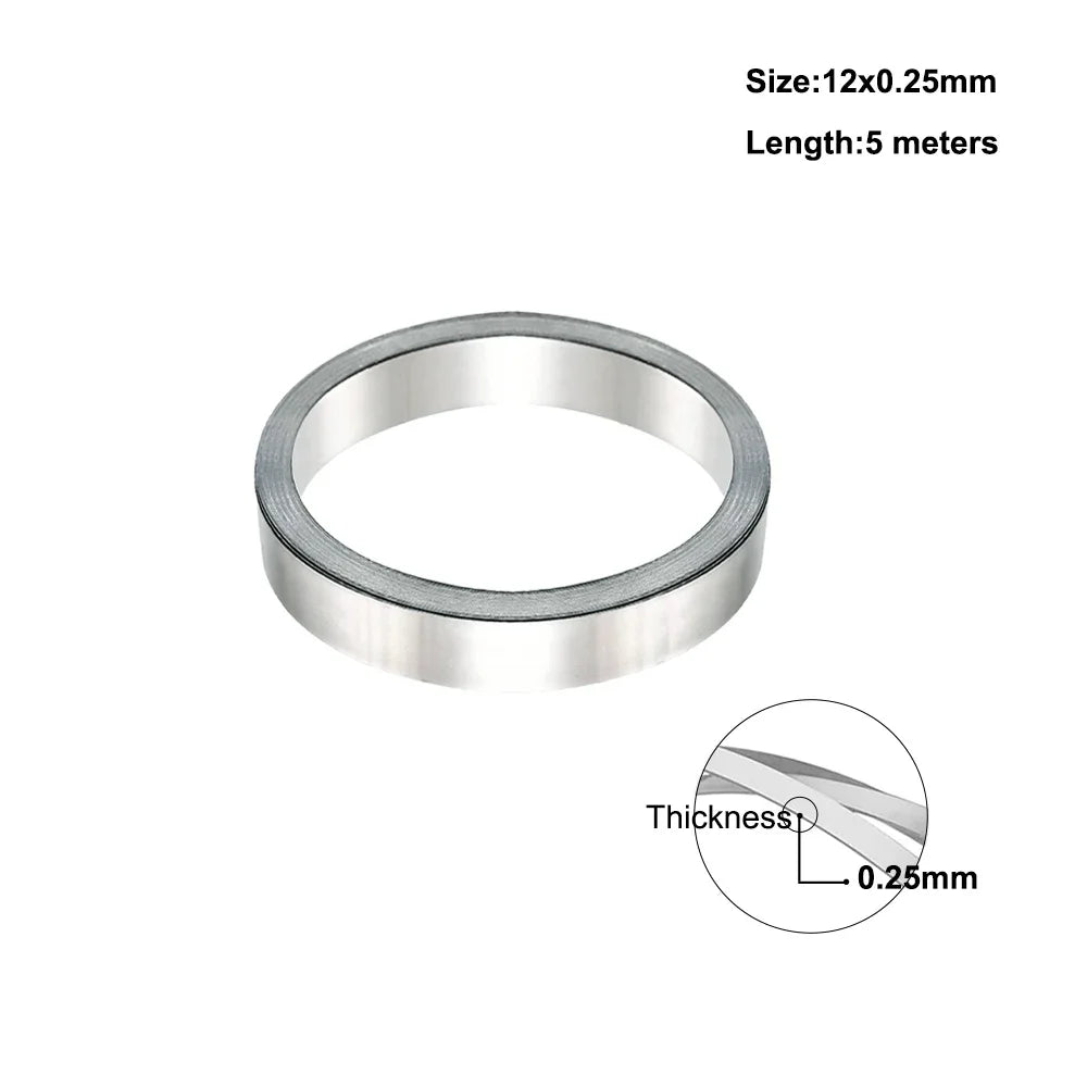 5m Nichrome Flat Heater Wire For Heating Elements Strip Accessories of Vacuum Sealing Packaging Machine Heating Sealer Parts