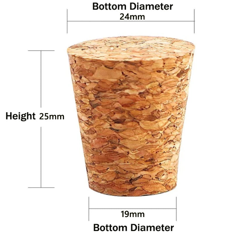 5-50pcs cork stoppers Wine Cork Bottle Stoppers Tapered Cork Stoppers for Bottle Bar Tools Kitchen Accessories