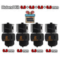 Hotend For Bambu Lab A1 mini Assembly Hotend Kit 0.2 0.4 0.6 0.8MM Replaceable Nozzle For 3D printer Bamboo Lab A1/A1 mini