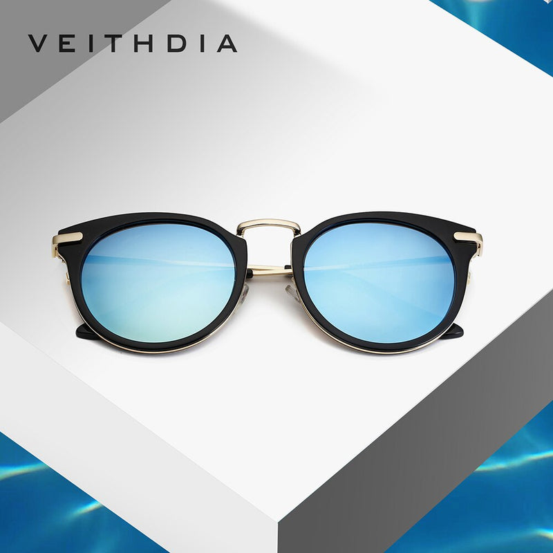 VEITHDIA Women's Sunglasses Fashion Outdoor Polarized UV400 Lens Vintage Luxury Ladies Brand Designer Eyewear For Female V3064 - KiwisLove