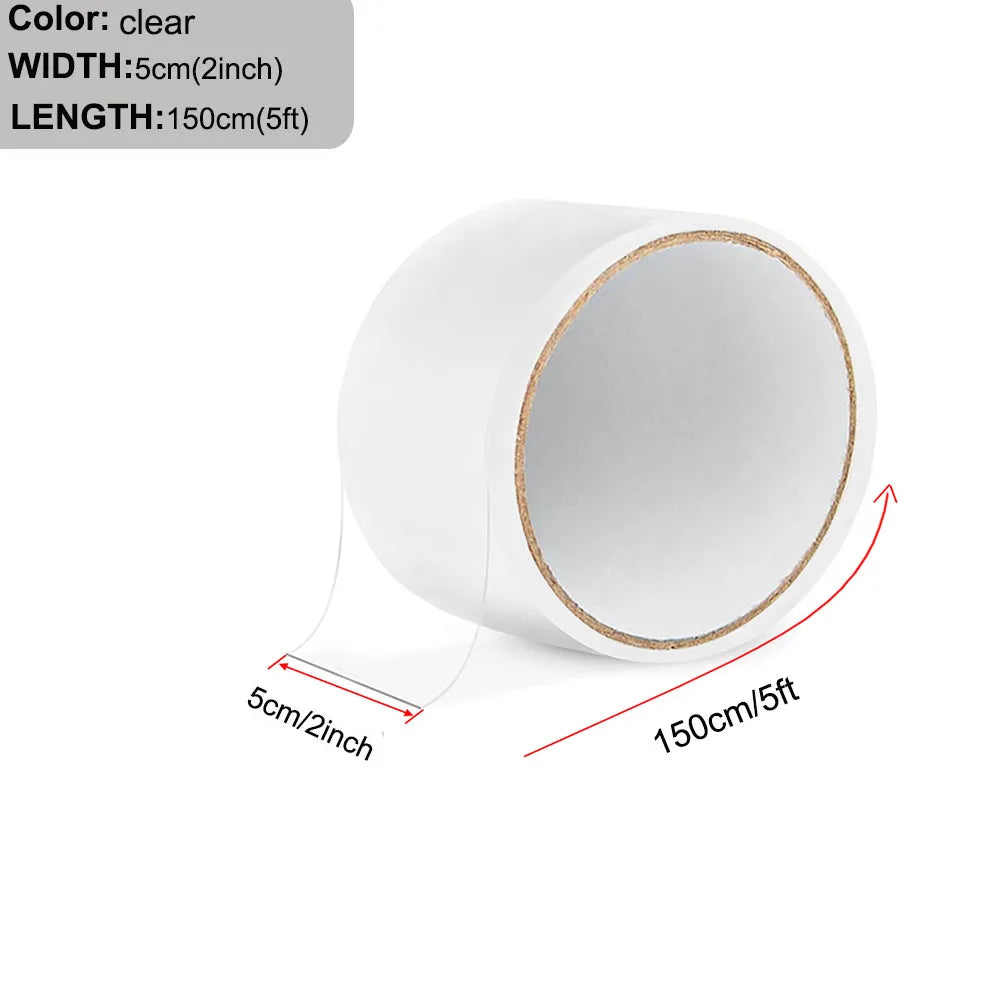 5/10cm PVC Leak Repair Tape Waterproof Pipe Patch for Cracks&Holes Butyl Glue Long Lasting Seal Emergency Leak Stopper Tool