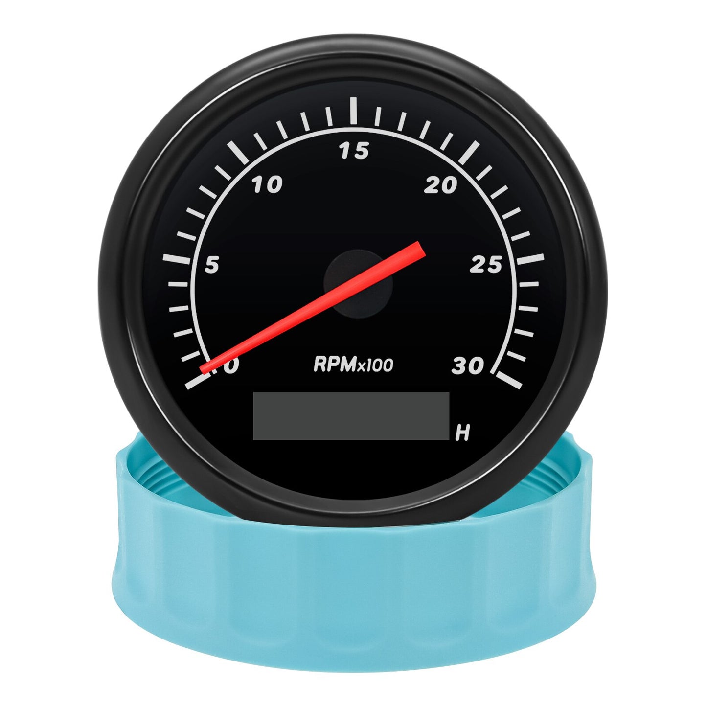 85mm Tacometro Toerenteller 3K/4K/6K/7K/8K Boat Tachometer Diesel Engine Tacho Gauge Hourmeter RPM Sensor Blue / White Shell - KiwisLove