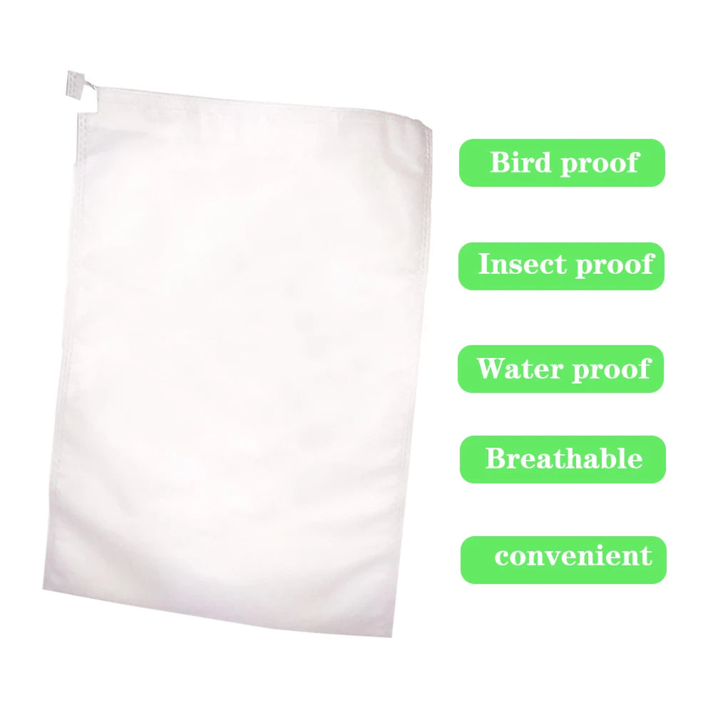 20/30pcs Garden Fruit Protection Bag Grapes Non Woven Pack For Protecting Plant Pocket Reusable Pest-proof And Bird Agricultural