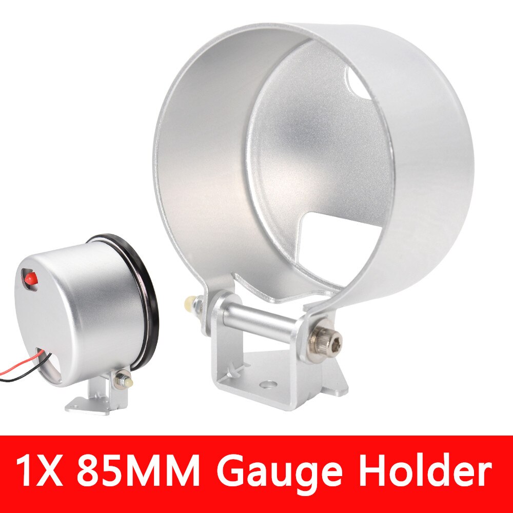 HD 85mm 3 in 1 Car Boat GPS Speedometer Gauge Digital speedometer Motorcycle gps 60km/h 60MPH 60knots Red LED With Antenna - KiwisLove