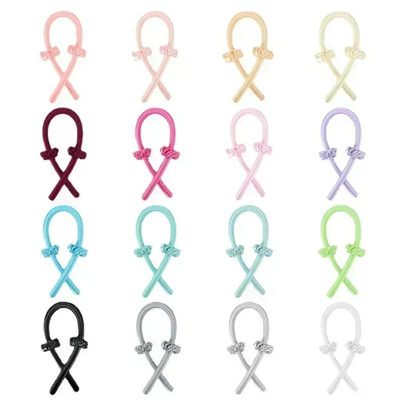 Colorful Non-heated Foam Roller Curling Iron Handy Ladies Curling Iron Sleep Big Wave Hair Styling Tools Non Perm Dyeing Curler - KiwisLove