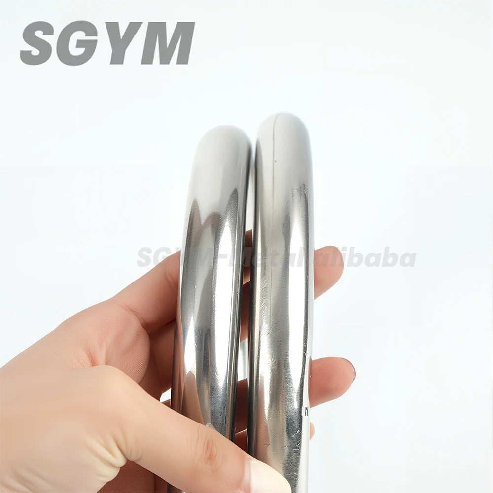 316/304 Stainless Steel Round O Ring M3 M4 M5 M6 M8 Rust Smooth Solid Strong O Ring Fishing Yoga Hanging Welded Rings