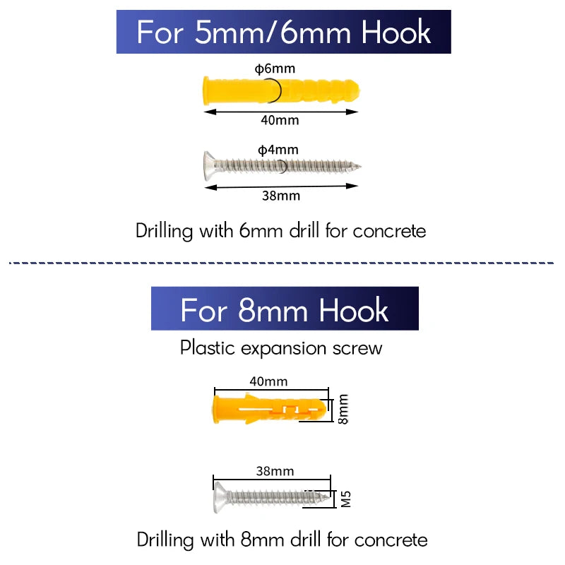4/10/12Pcs Staple Ring wall Hook Heavy Duty Fixed Pad Eye Plate Anchor Mount U-shaped Hammock Hooks Ceiling Deck Door Buckle