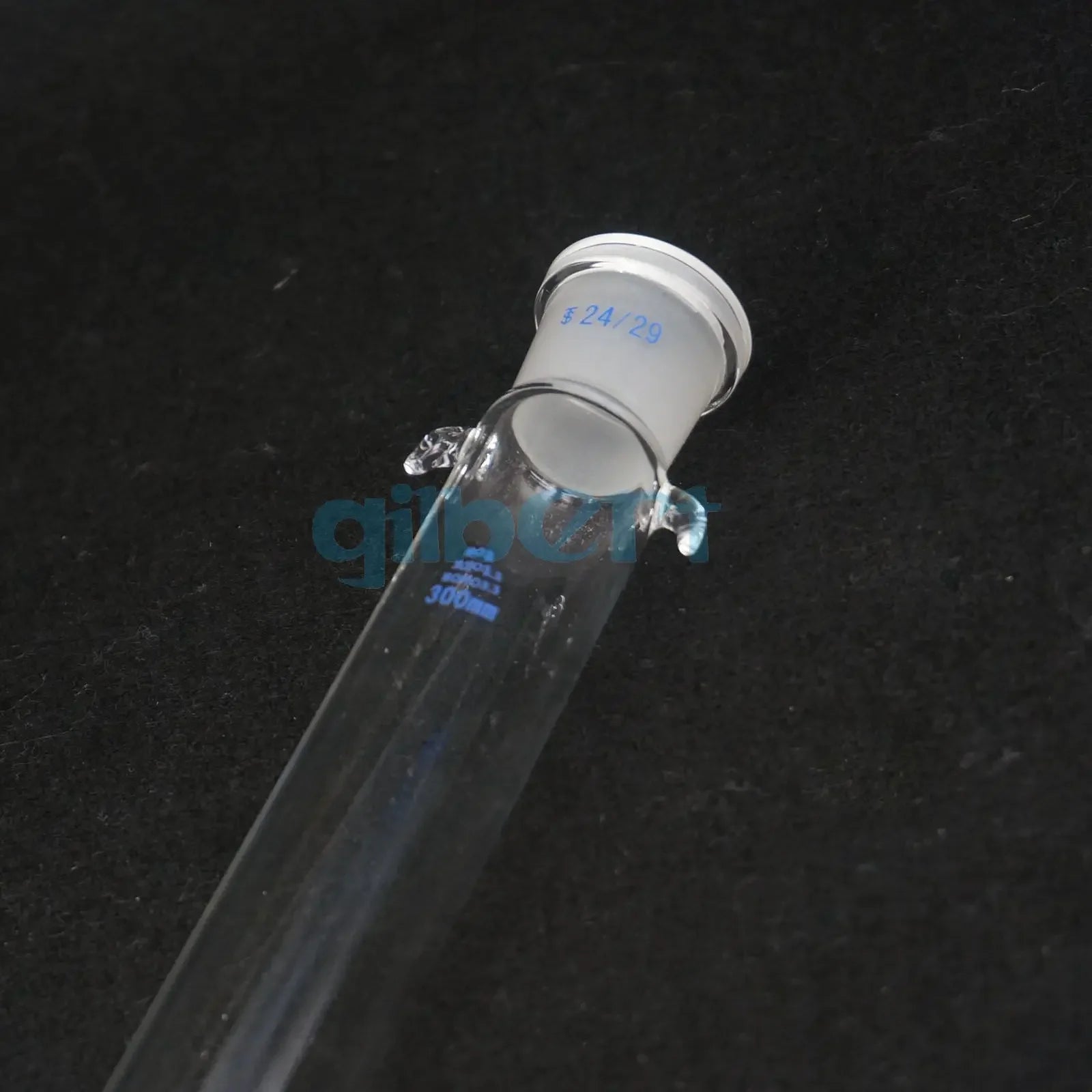 30x300mm 24/29 Glass Chromatography Column PTFE Stopcock Ground Cone Fritted - KiwisLove