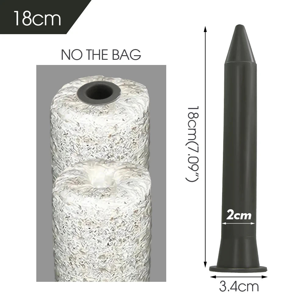 Greenhouses Reusable Inoculation Sticks for Mushroom Plastic Convex Edge Mushroom Punch Pole Cultivation Tools Edible Fungi Inoc