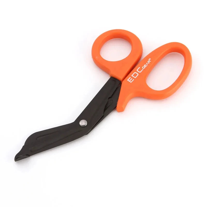 2024 Survive Rescue Scissor Trauma Gauze Cutter Emergency First Aid Shear Outdoor Paramedic Bandage Medical Scissors Tool