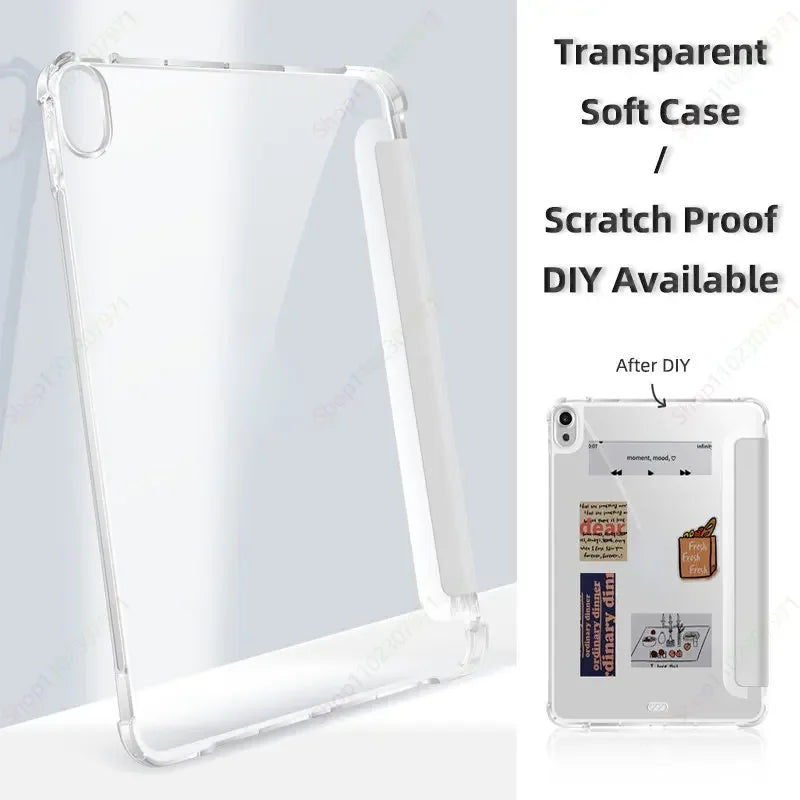 Case for Lenovo Tab P11 Plus 11 inch 2022 2024 M10 Plus 3rd 10.6 inch TB-J607F TB-J616F TB 128FU 125FU Airtag Stand Cases Funda