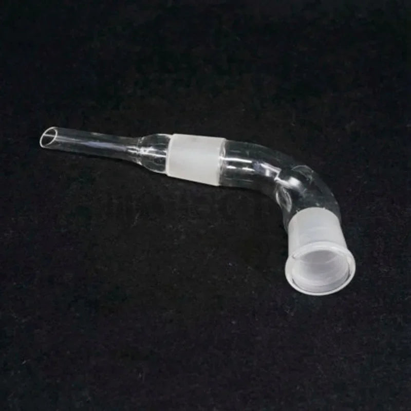 29/32 Female x 29/32 Male Joint Lab Glass Bend Receiver Quickfit Adapter - KiwisLove