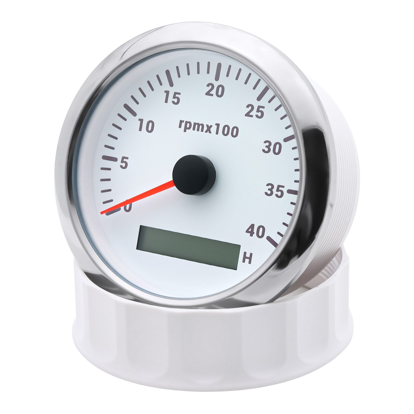 4000 6000 8000 RPM Tachometer Tacho Meter Gauge Hourmeter 7 Colors Backlight 12V/24V 85mm Toerenteller Hour Meter Sensor M16 M18 - KiwisLove