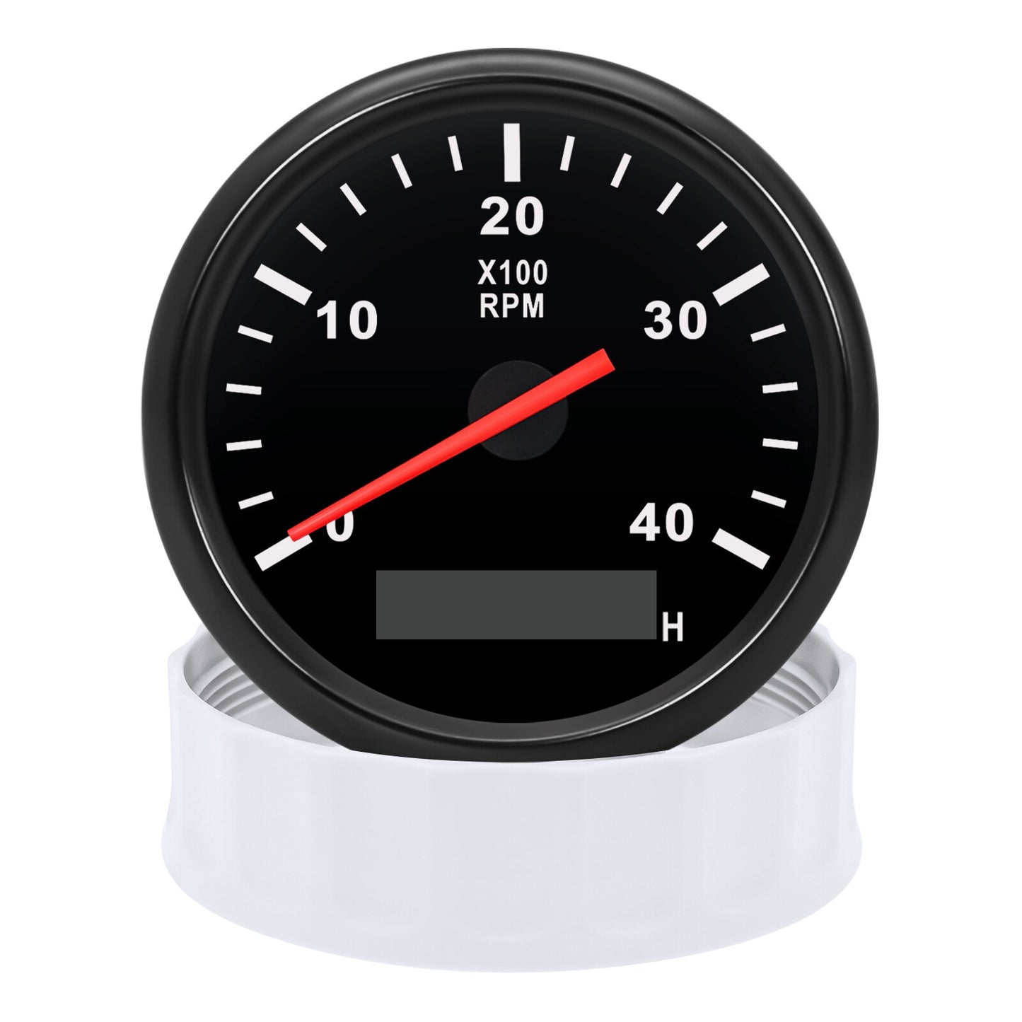 85mm Tacometro Toerenteller 3K/4K/6K/7K/8K Boat Tachometer Diesel Engine Tacho Gauge Hourmeter RPM Sensor Blue / White Shell - KiwisLove