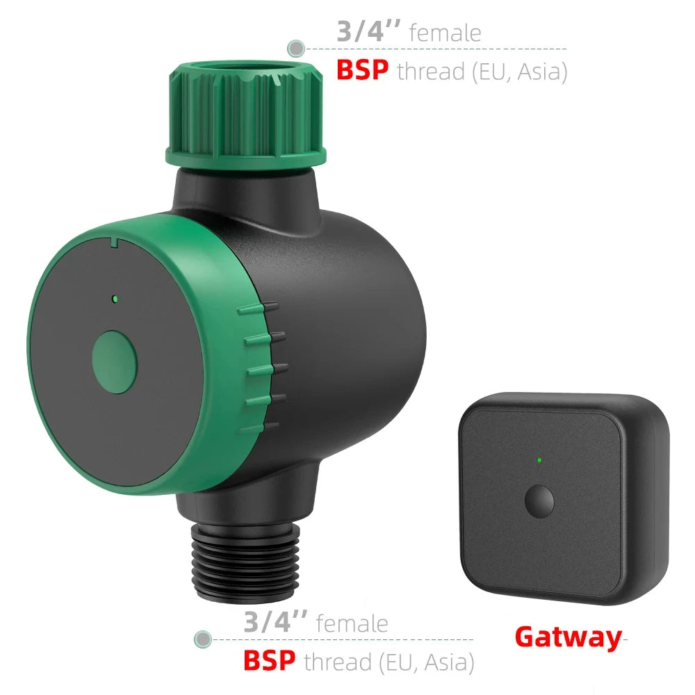 5-50m  Garden Watering Timer Green Drip Irrigation System Adjustable Sprinklers Phone Remote Controller