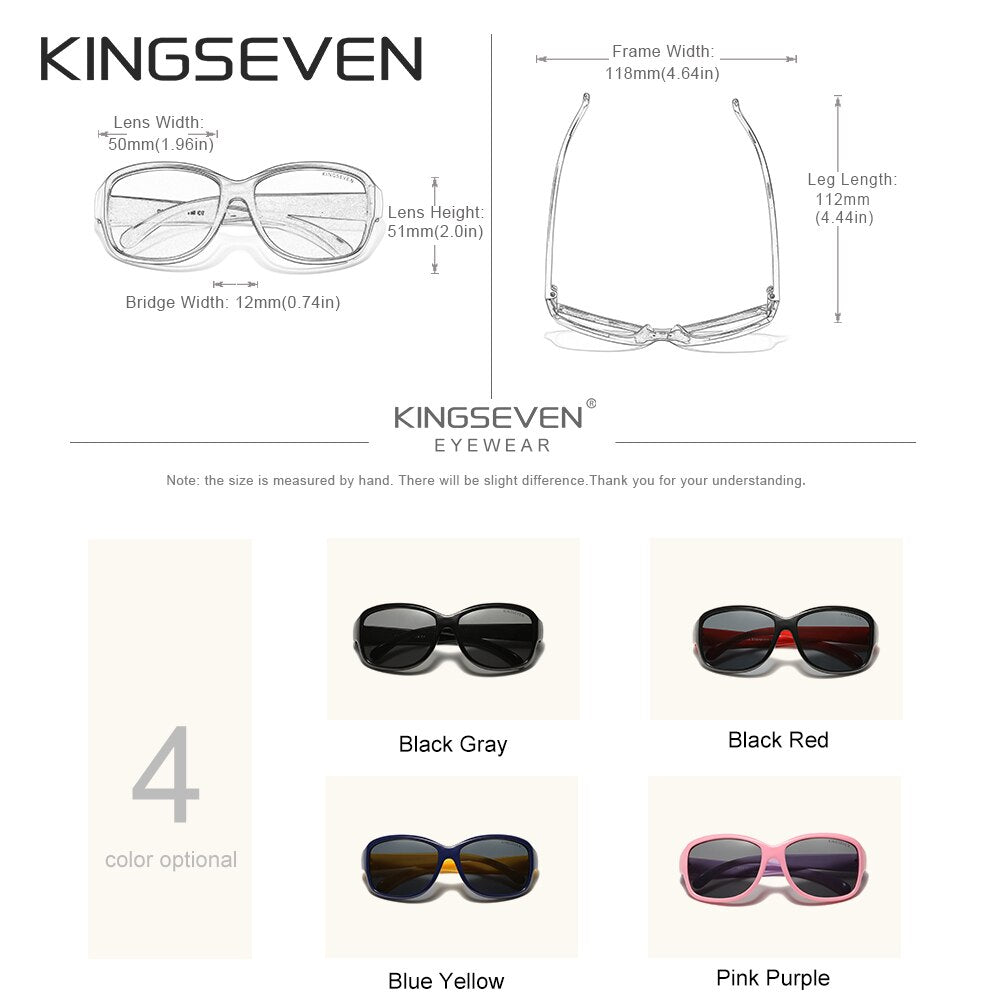 KINGSEVEN design Kids Sunglasses Boys Baby sunglasses Girls Children Glasses Camouflage Sun Glasses For Boys Gafas De Sol UV400 - KiwisLove