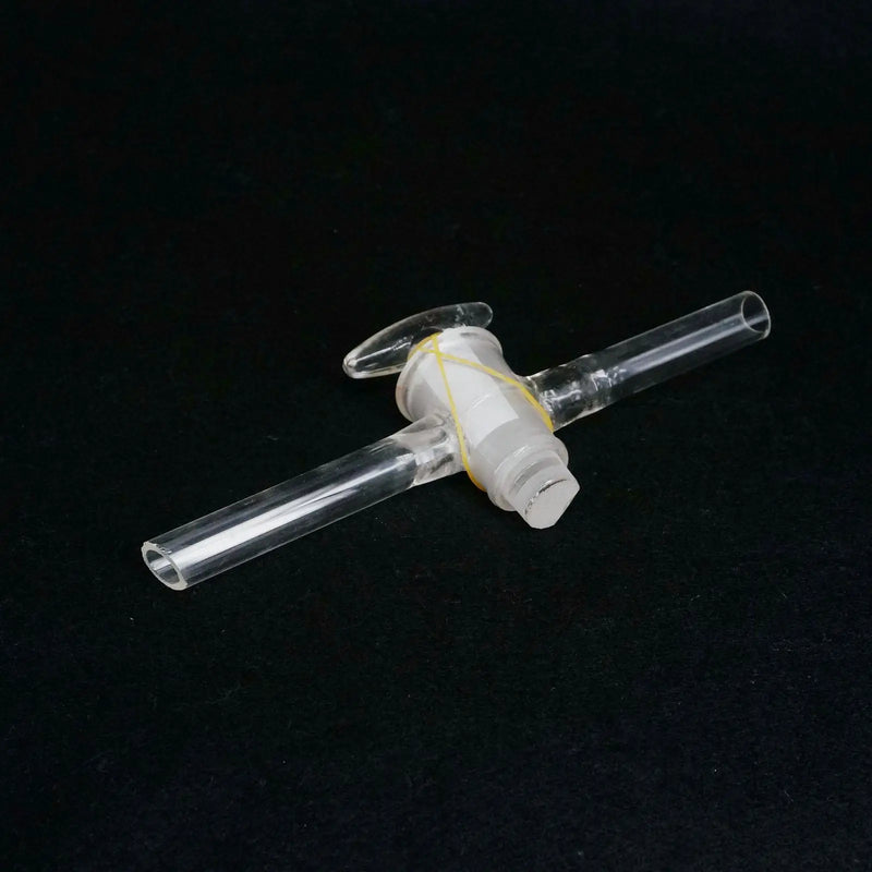 2mm 3mm 4mm 5mm 6mm Bore Borosilicate Glass High Vacuum Stopcock Straight Hollow Plug - KiwisLove