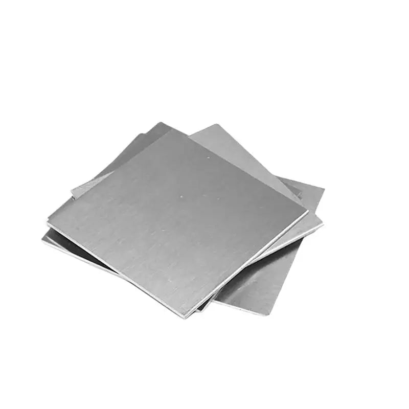 1pcs Stainless Steel Square Sheet Plate Thickness 0.2/0.3/0.5/0.8-3mm Flat Brushed Metal Polished Plate 100x100 150x150 200x200