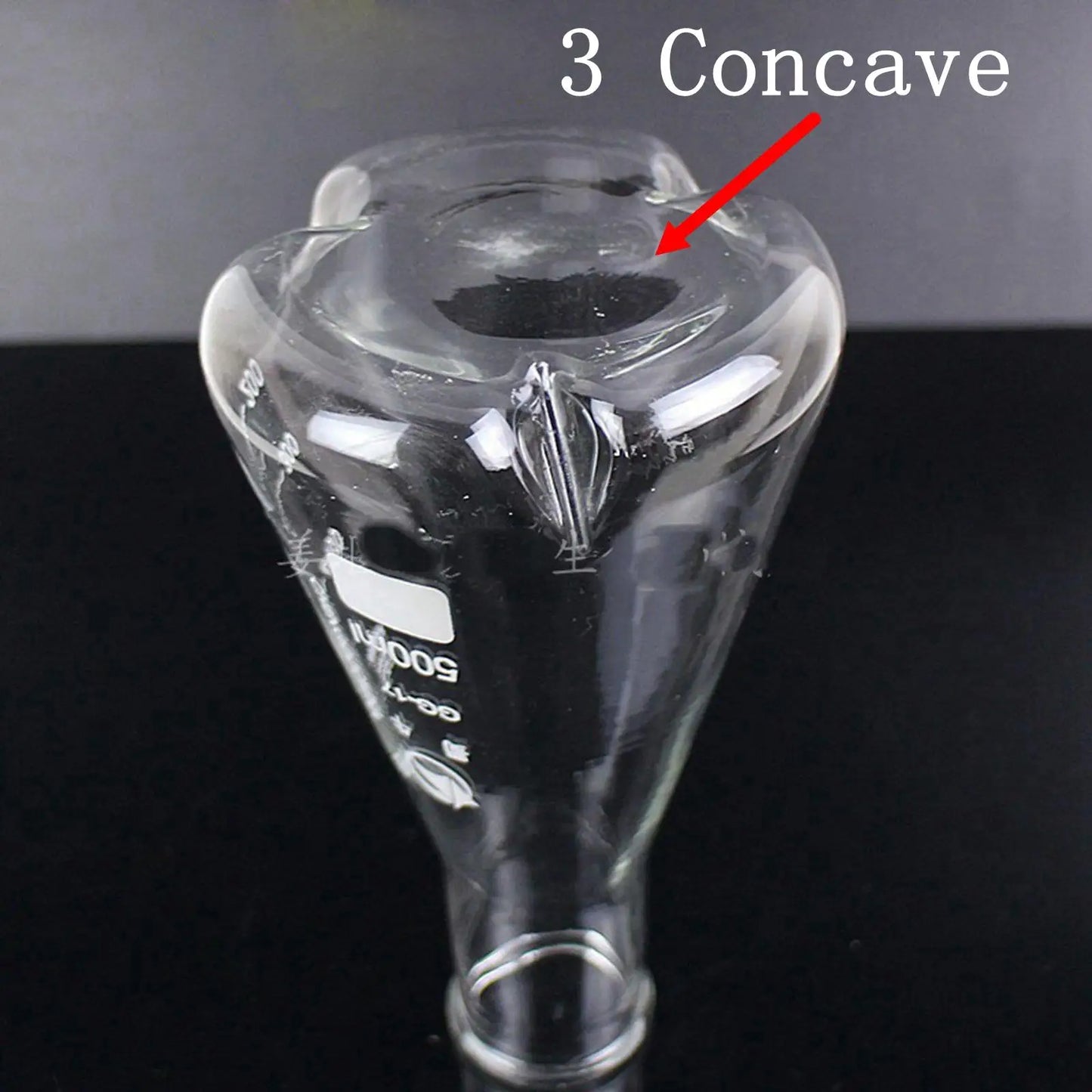 150ml 250ml 500ml 3 Thorns Borosilicate Glass Baffle Shake Conical Erlenmeye Flask Boro Glass Laboratory Ware - KiwisLove