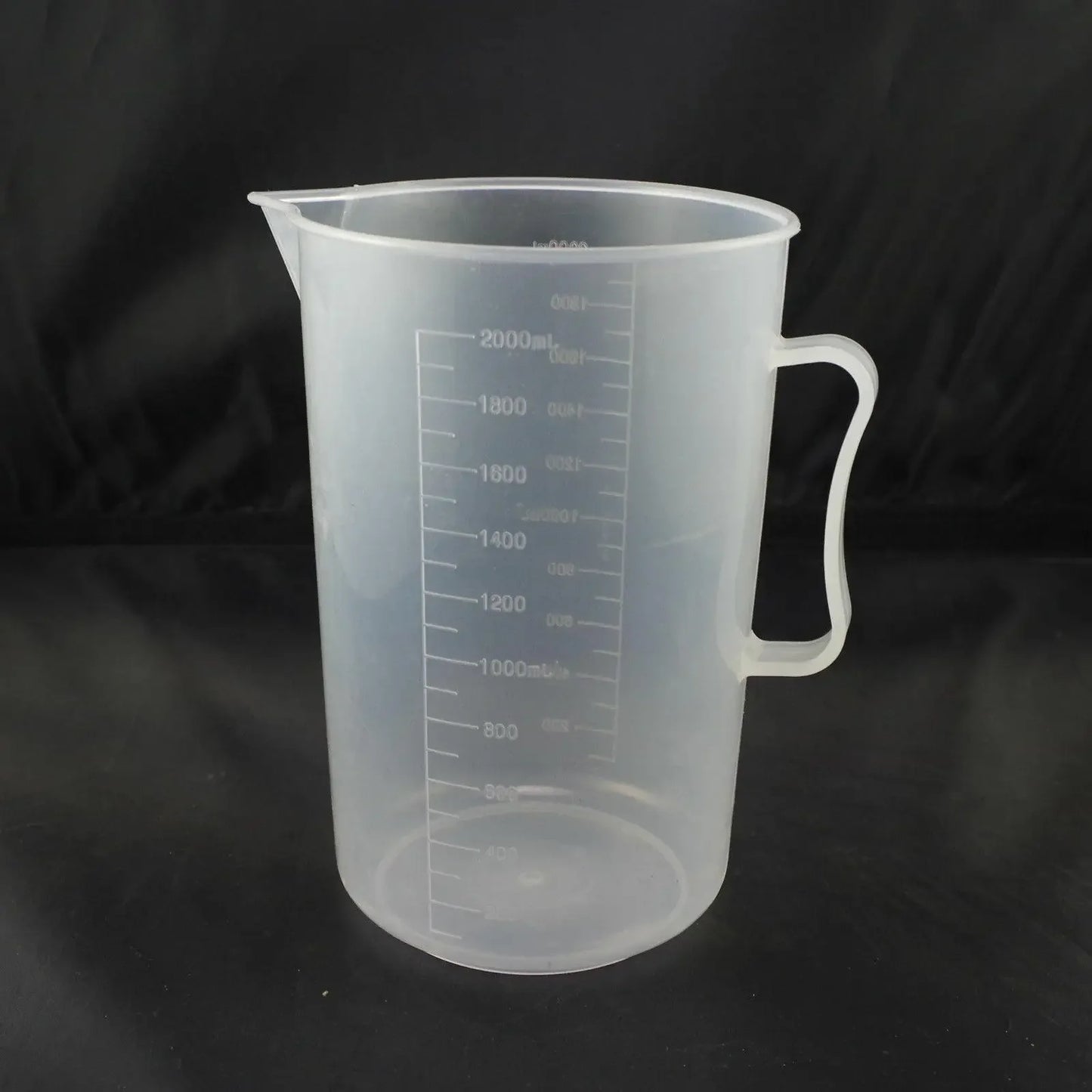 Capacity 250ml 500ml 1000ml 2000ml 3000ml 5000ml Plastic Clear Measuring Cup Graduated Lab Test Liquid Measure Tool Lot - KiwisLove