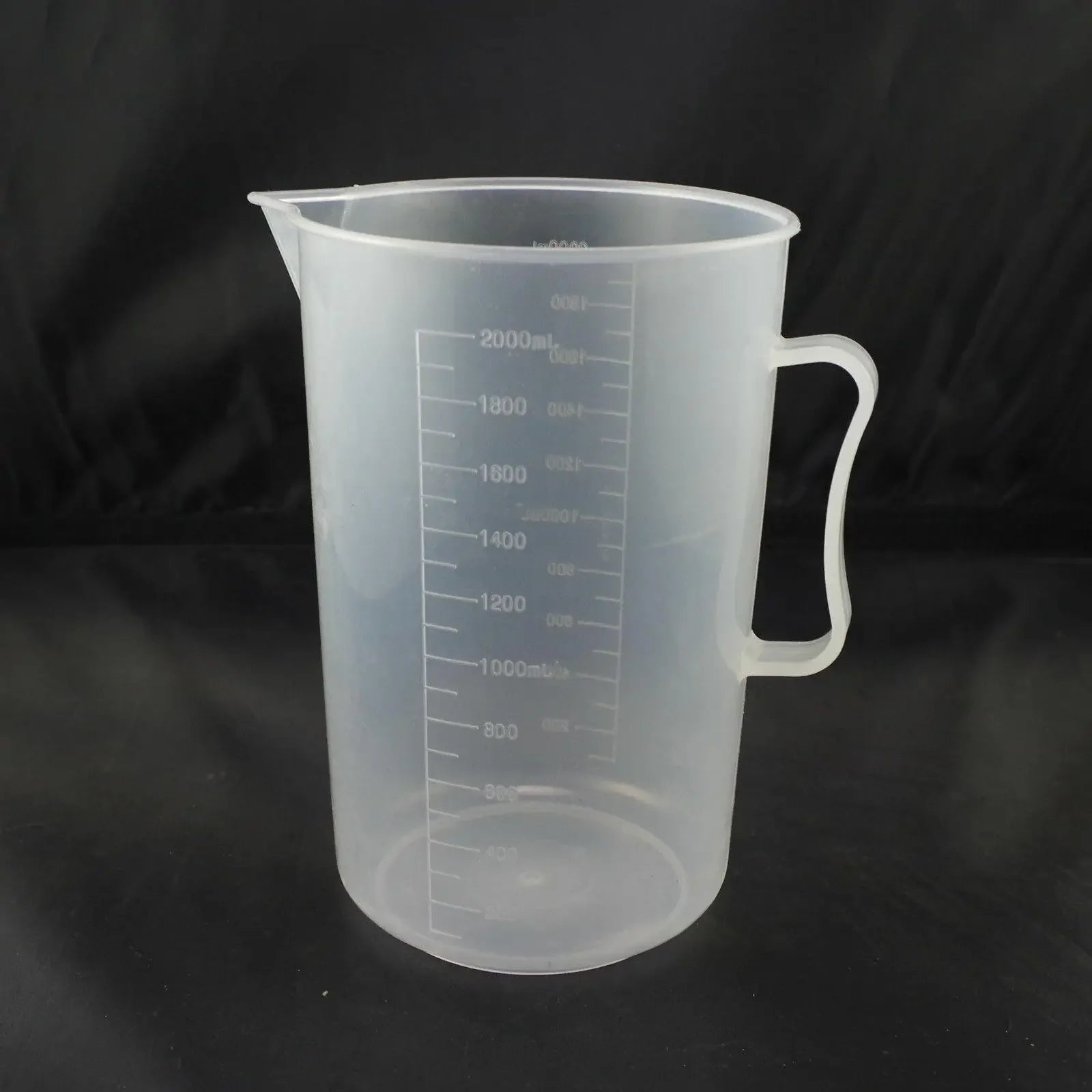 Capacity 250ml 500ml 1000ml 2000ml 3000ml 5000ml Plastic Clear Measuring Cup Graduated Lab Test Liquid Measure Tool Lot - KiwisLove