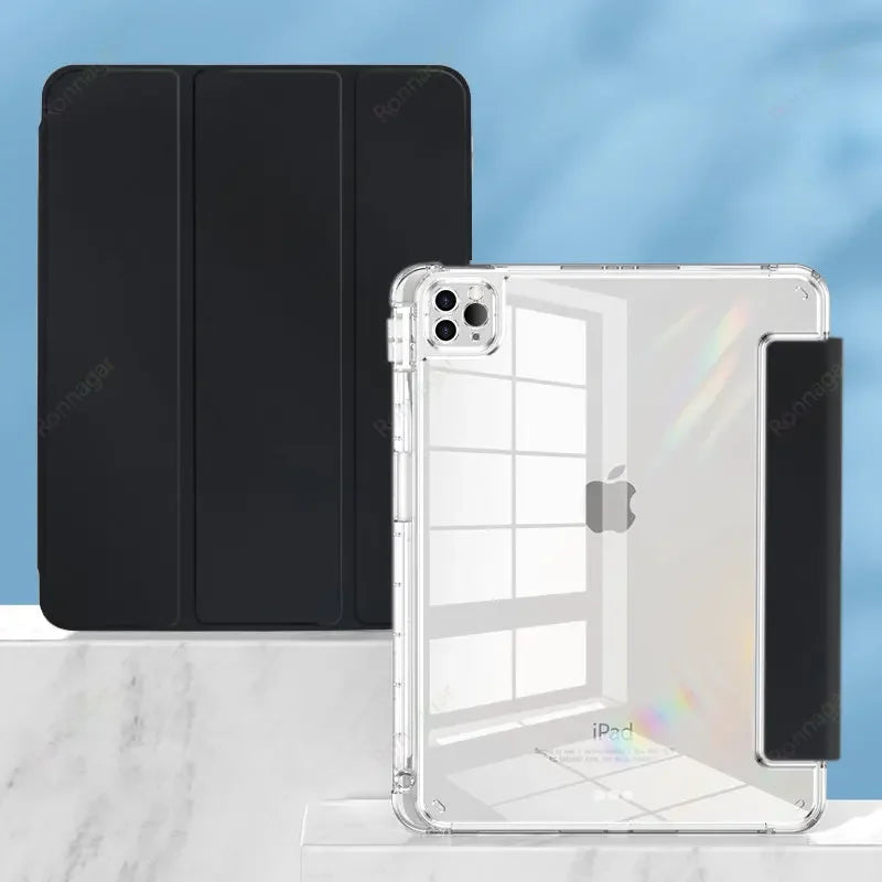 Smart Funda Case iPad 9th 8th 7th 10th Gen Case ipad Air11/13 2024 Pro11/13 M4 Case Air5 4 10.9''/10.5''/10.2''/9.7''/13''/12.9'