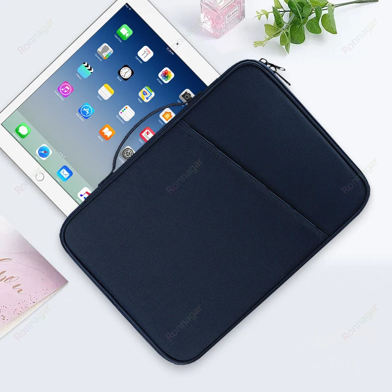 With Handle Tablet Sleeve Bag for Huawei MatePad Air11.5/11.5s/Air12/Pro12.2/13.2/GTPro12.3 2024 2025 X9 Pro X8Pro11.5 SE Honor9