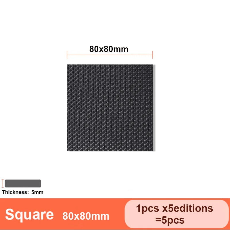 Table Leg Protectors, Anti-Scratch Leg Pads, Rubber Anti slip Chair Leg Pads, Silent Stickers, Furniture Accessories