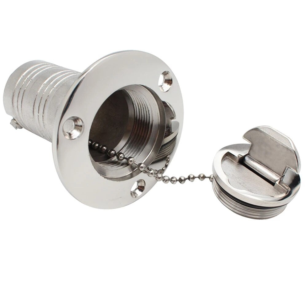 HD 38mm 50mm 2Inch Deck Filler 316 Stainless Steel DIESEL WASTE FUEL WATER WASTE Keyless Cap Marine Boat Accessories 1/2 PCS - KiwisLove