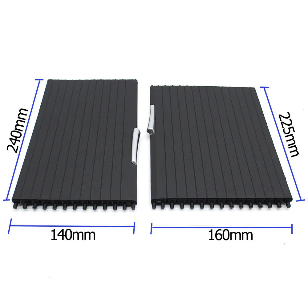 For BMW X5 X6 E70 E71 E72 Front Console Cup Holder Sliding Shutters Cover Trim Center Roller Blind Cover Replacement 2007-2014 - KiwisLove