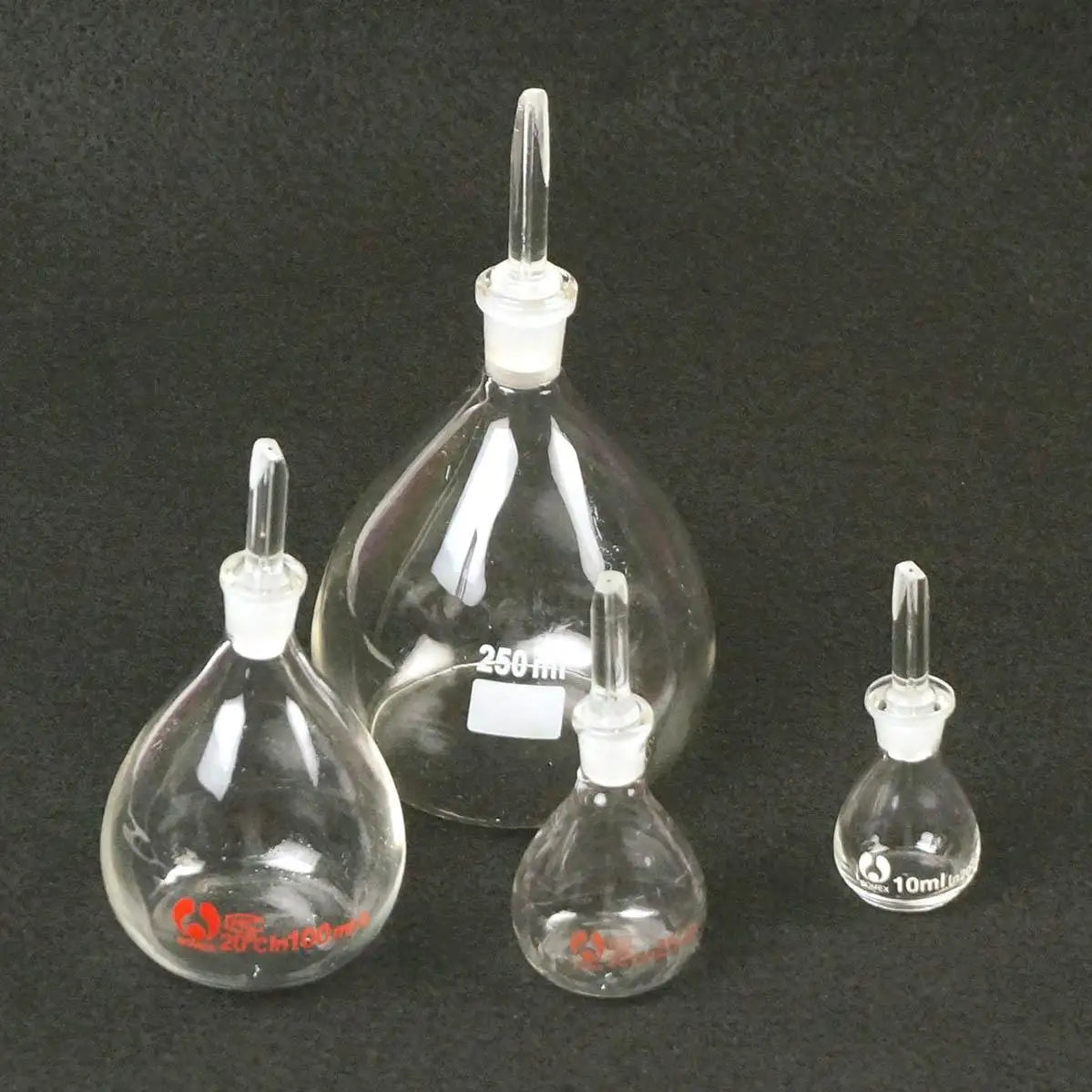 Capacity 250ml/500ml/1000ml Borosilicate Glass Specific Gravity Bottle Pycnometer Class A Science Lab - KiwisLove
