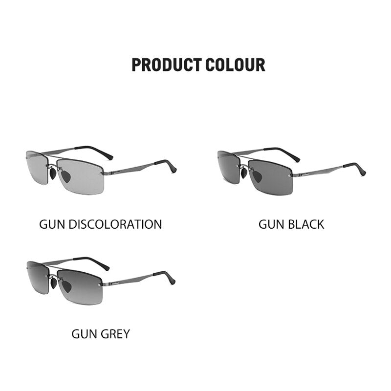 Sunglasses Sports Photochromic Gradient Men Day Night Vision For Driving Polarized Nylon Lens Outdoor UV400 Sun Glasses 1901 - KiwisLove