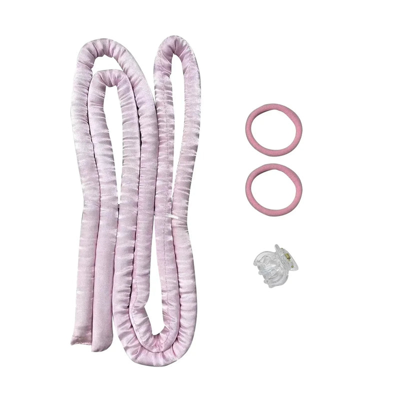 Heatless wave Rod Head band No Heat Silk Curls Ribbon Hair Rollers Sleeping Soft Headband Lazy Hair Curlers Hair Styling Tools