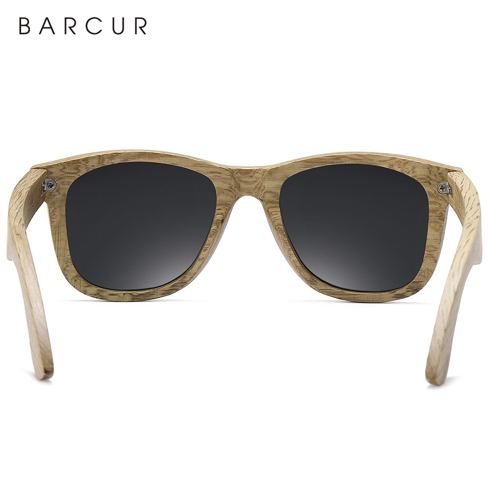 BARCUR Polarized Wood Sunglasses for Men Women Sun Glasses Eco-Friendly Male Eyewear Oculos de sol feminino frete gratis - KiwisLove