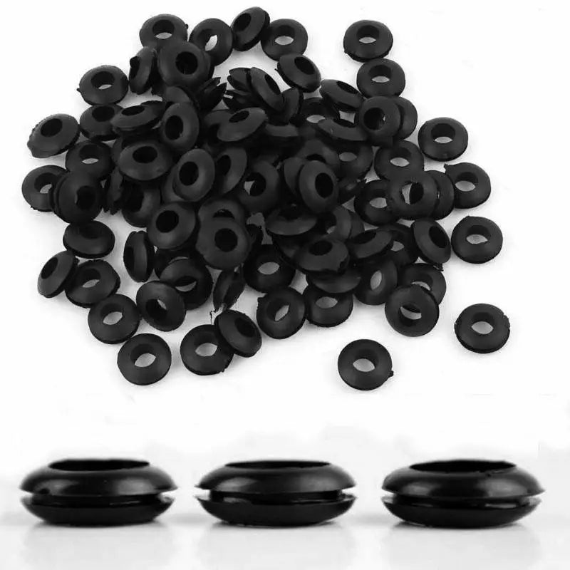50/100pcs Black O Rings Rubber Washer Seals Gasket Grommet Electrical Gasket O-Rings Seals Tools M3-M20